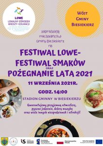 Relacja z Festiwal LOWE – Festiwal Smaków oraz pożegnanie lata 2021