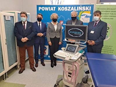 Przekazanie ultrasonografu dla WSPL SPZOZ w Koszalinie