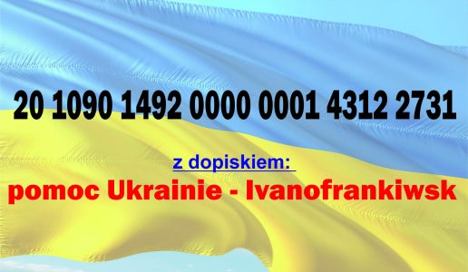 Pomoc finansowa Ukrainie oraz zbiórka rzeczy niezbędnych
