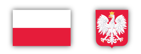 Flaga RP i godło RP