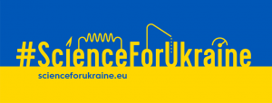 Baner kierujący do informacji o ofertach pracy dla uchodźców z Ukrainy pracowników uczelni i studentów