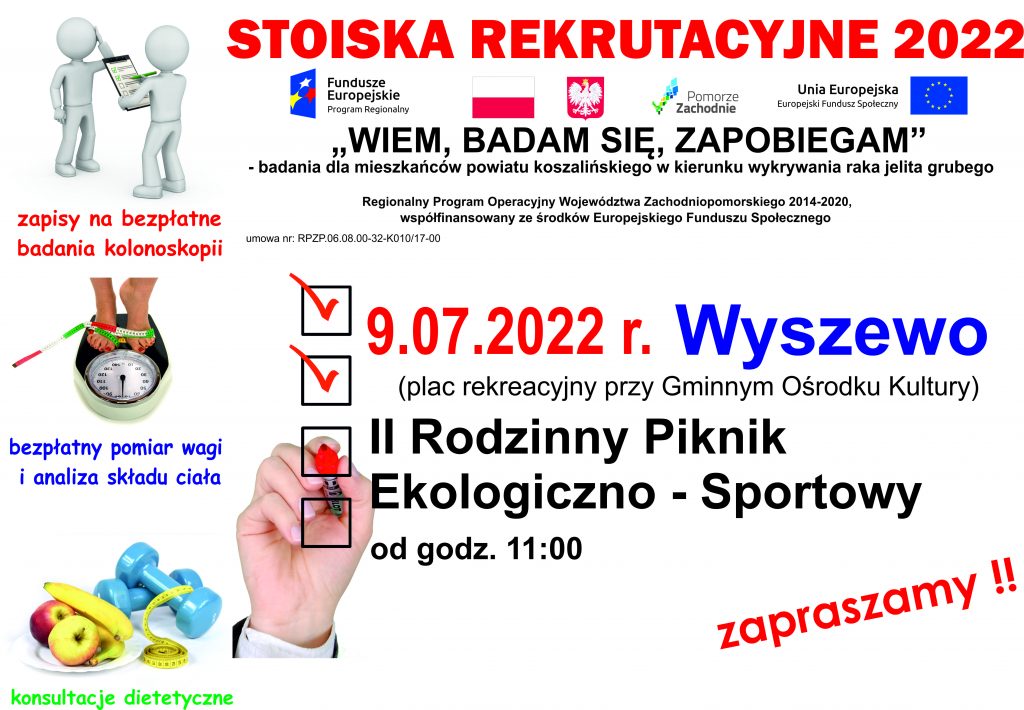 plakat stoiska rekrutacyjne 2022 Wyszewo