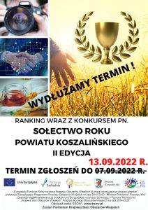 ZGŁOŚ Sołectwo Roku Powiatu Koszalińskiego!