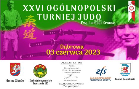Ogólnopolski Turniej Judo już 3 czerwca 2023!