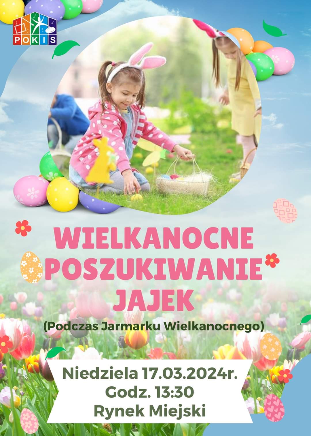 Wielkanocne poszukiwanie jajek w Polanowie 17 marca 2024