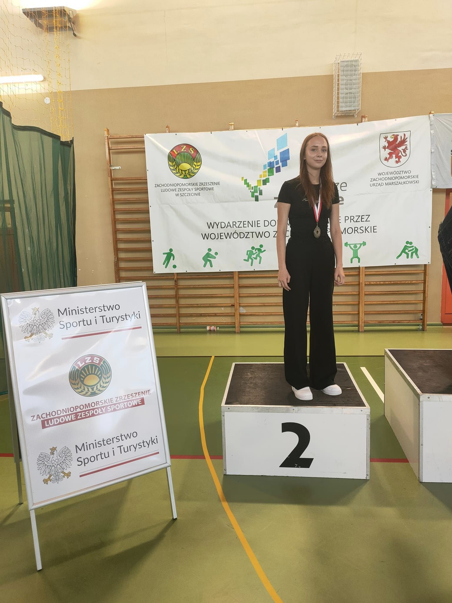 Natalia Kmieciak srebrny medal w konkursie rzutów osobistych