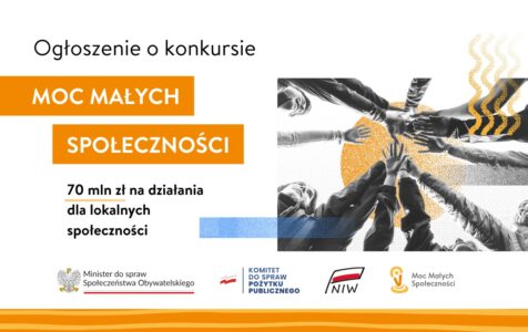 „Moc Małych Społeczności” 2025, Rządowy Program Wsparcia Organizacji Pozarządowych