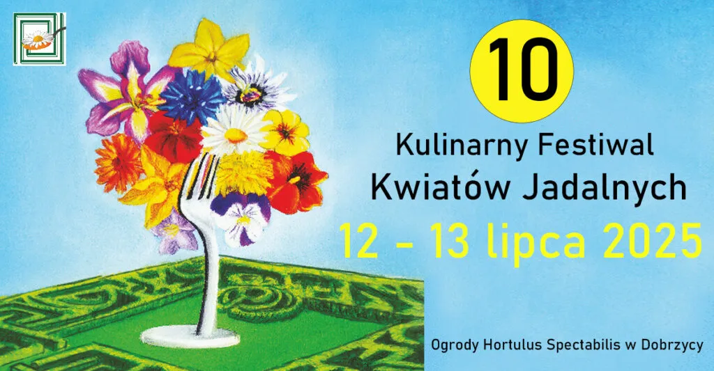 baner festiwal kwiatów jadalnych 2025 Hortlus