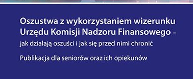 Publikacja edukacyjna dla seniorów i ich opiekunów