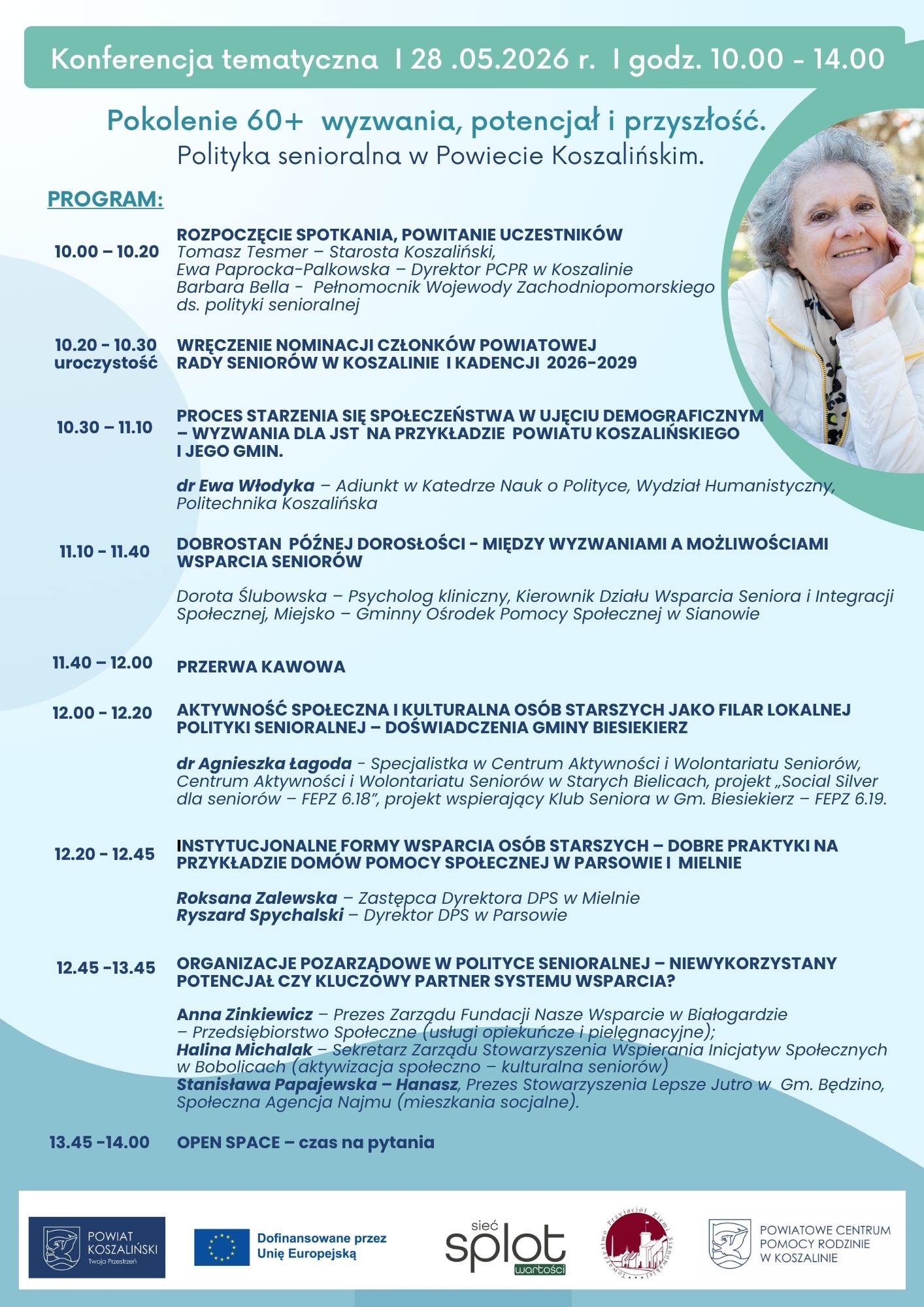 Plakat z zaproszeniem na konferencję tematyczną 28.05.2026